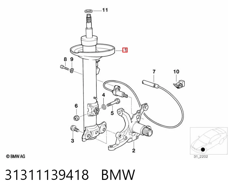31311139418 BMW