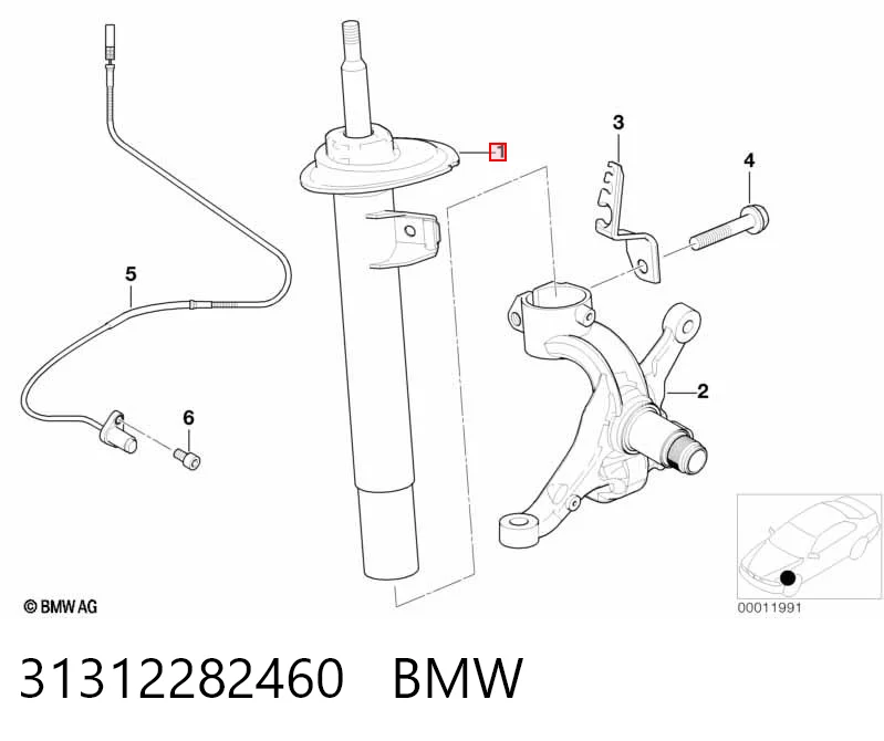 31312282460 BMW