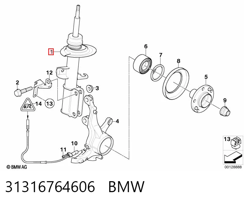 31316764606 BMW