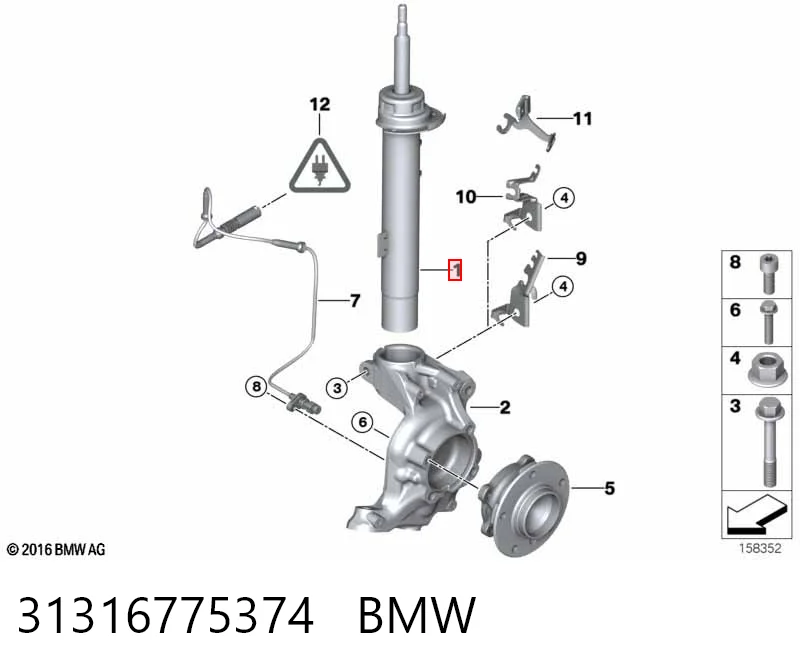 31316775374 BMW