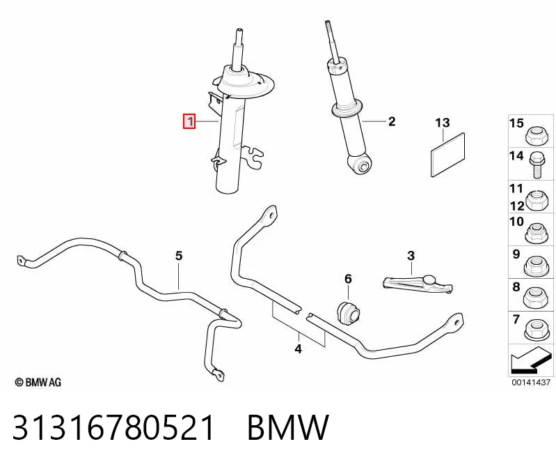 31316780521 BMW