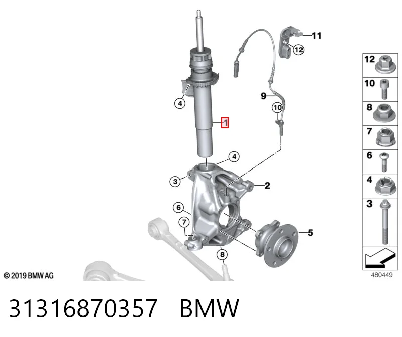 31316870357 BMW