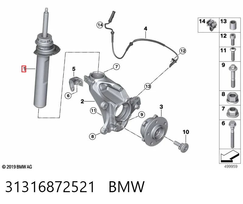 31316872521 BMW