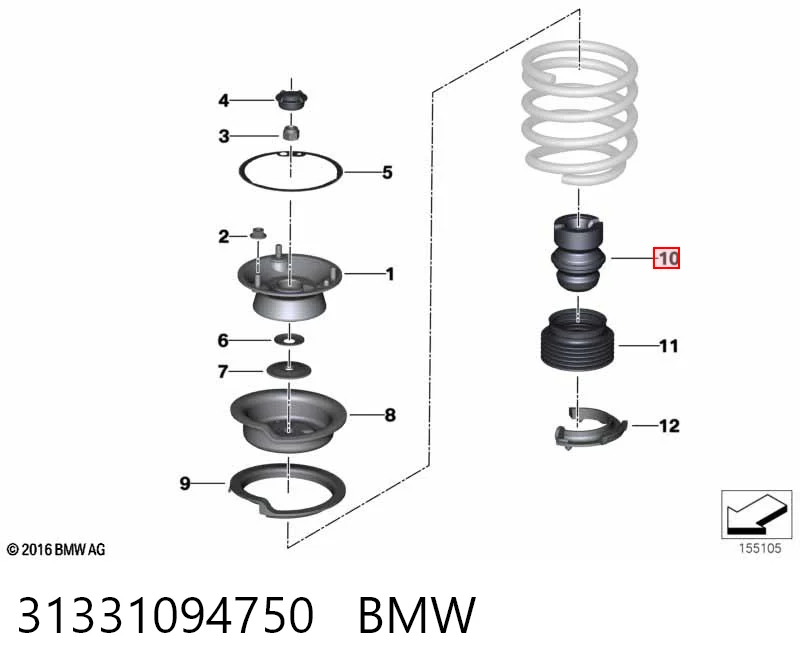 31331094750 BMW