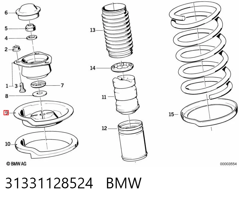 31331128524 BMW