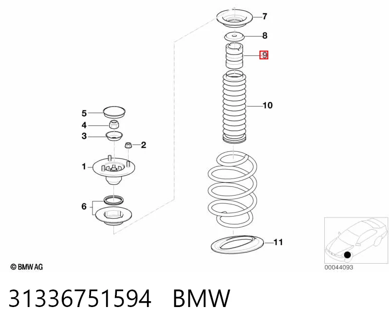 31336751594 BMW