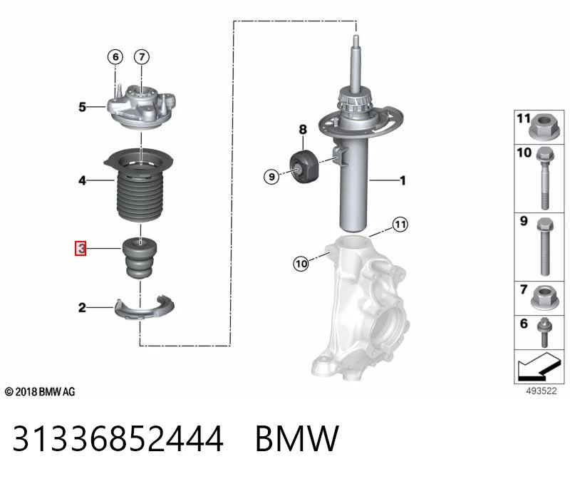 31336852444 BMW