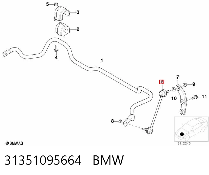 31351095664 BMW