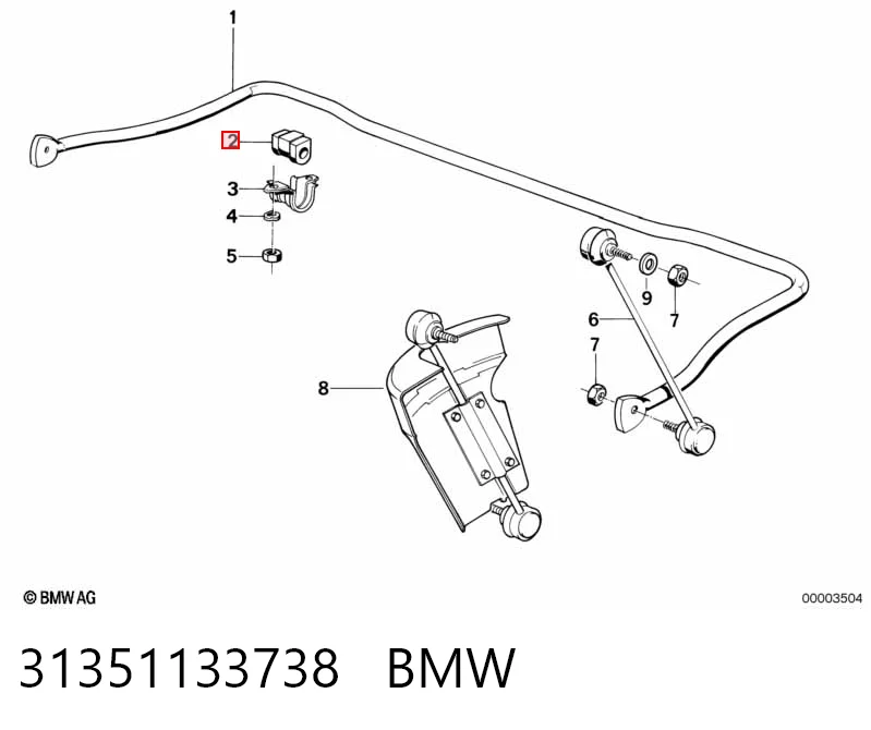 31351133738 BMW