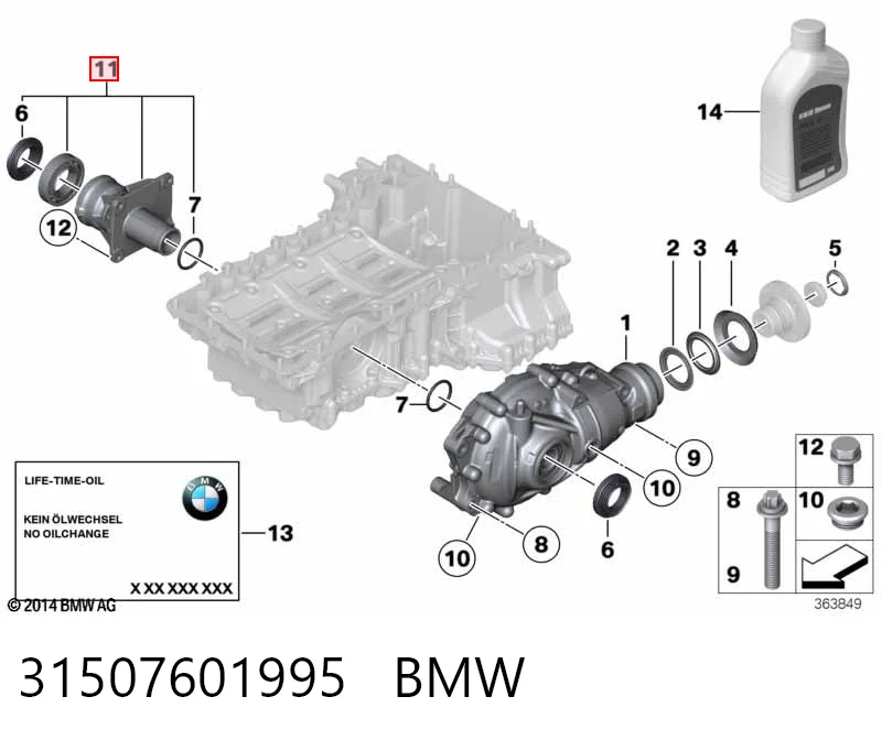 31507601995 BMW