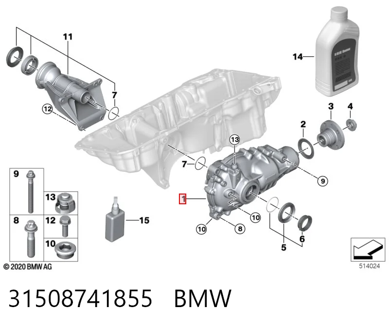 31508741855 BMW