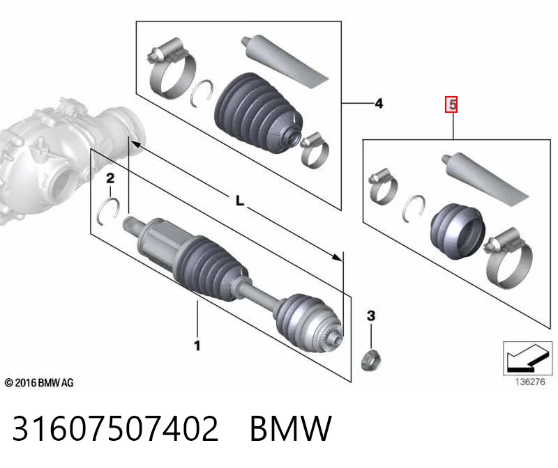 31607507402 BMW