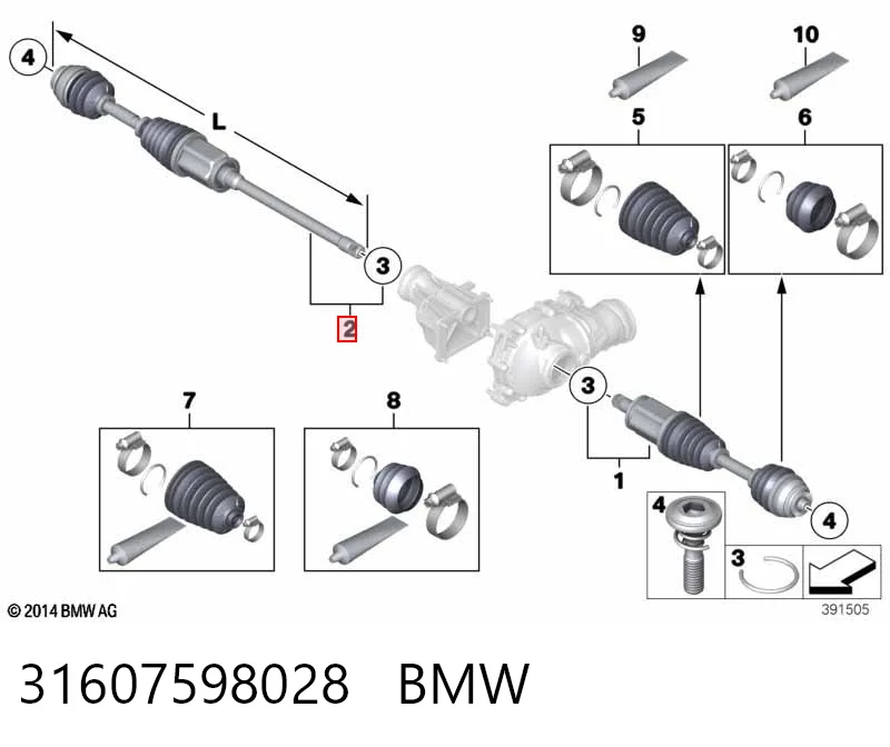 31607598028 BMW