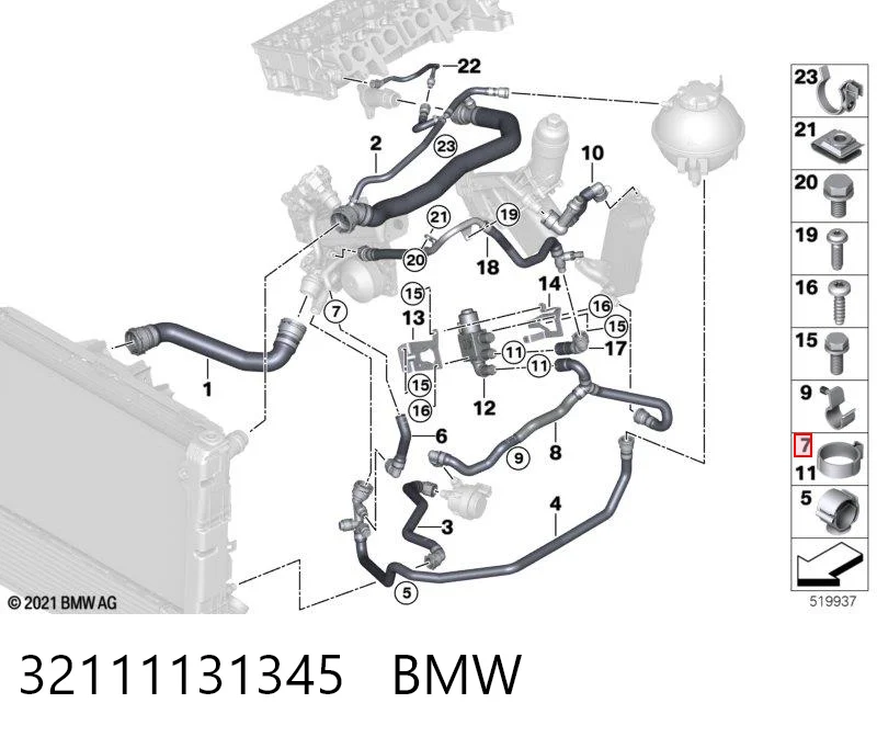 32111131345 BMW
