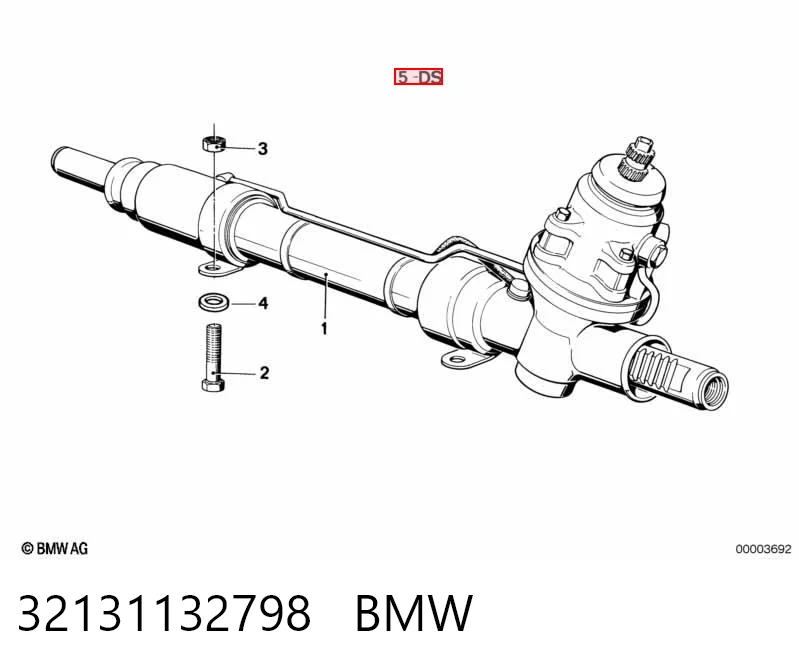 Comprar Juego de juntas, cremallera de dirección BMW 3  E30 a bajo precio