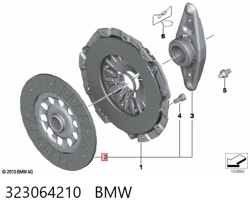 Disco de embrague para BMW 1  E81