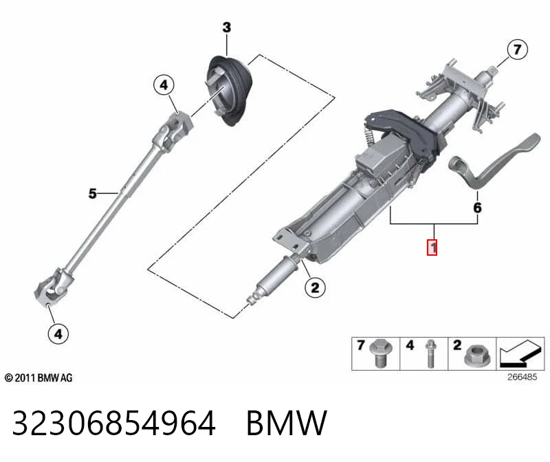 Comprar Columna de dirección BMW 1 F20 a bajo precio
