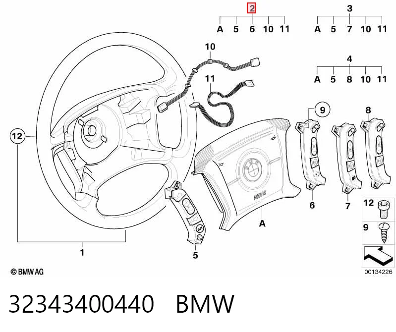 32343400440 BMW
