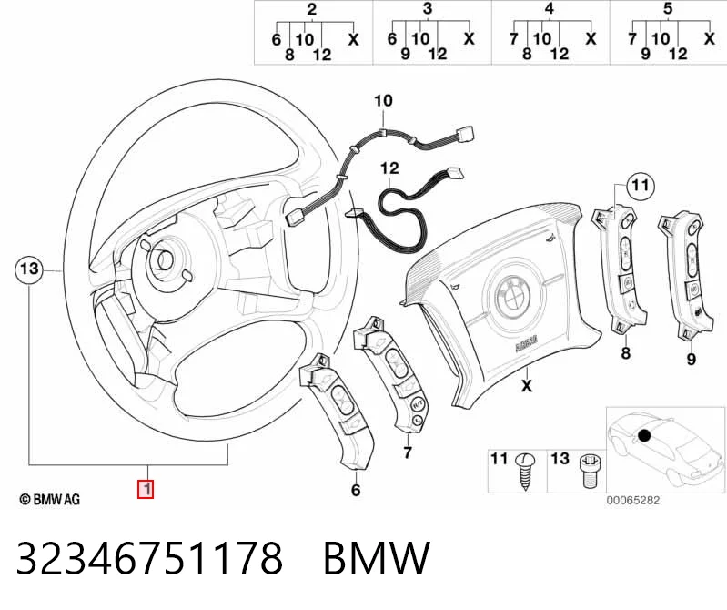 Comprar Volante BMW X5 E53 a bajo precio