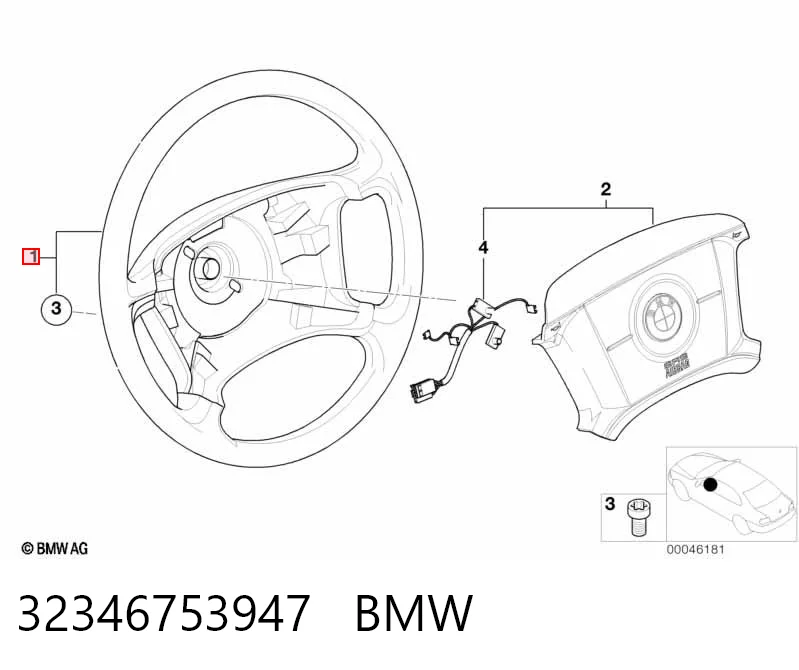 Volante para BMW 3 E46