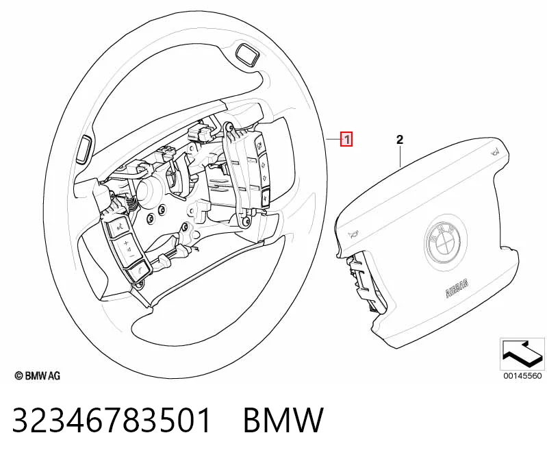 Comprar Volante BMW 7  E65, E66, E67 a bajo precio