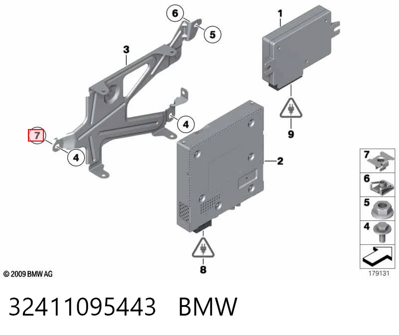 32411095443 BMW 