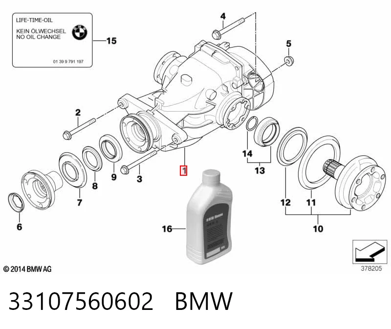 Grupo trasero para BMW 5 E61