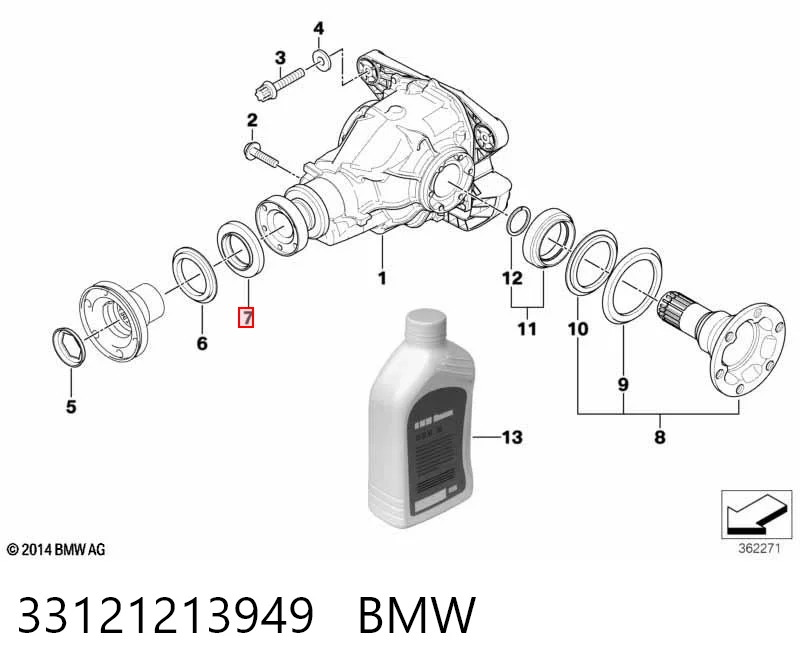 33121213949 BMW
