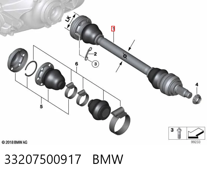 33207500917 BMW