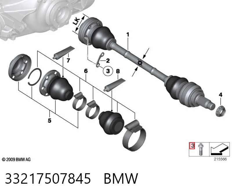 33217507845 BMW