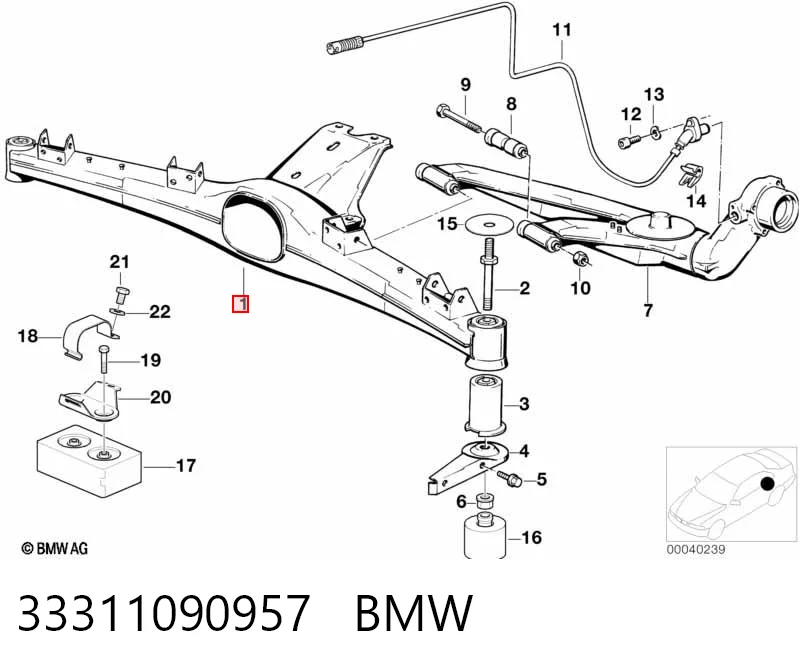 33311090957 BMW