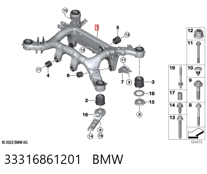 33316861201 BMW
