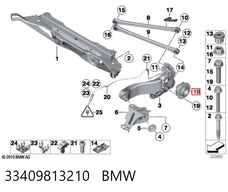 Bujes de ruedas Mini COUNTRYMAN  (R60)