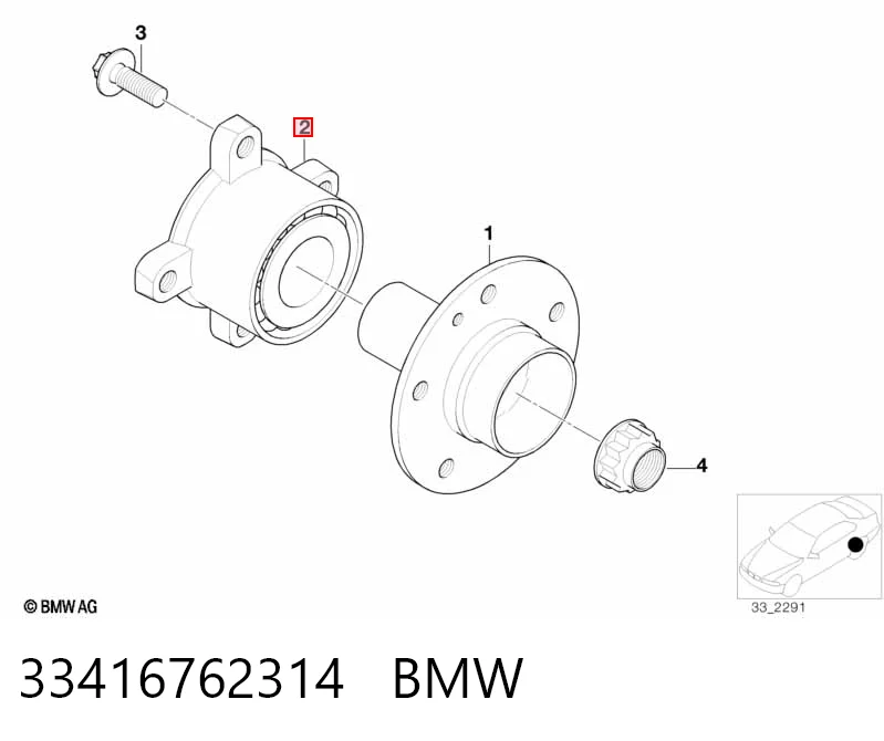 33416762314 BMW