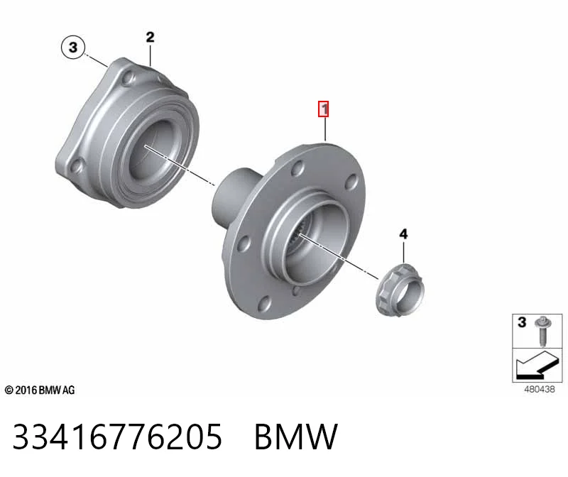 33416776205 BMW