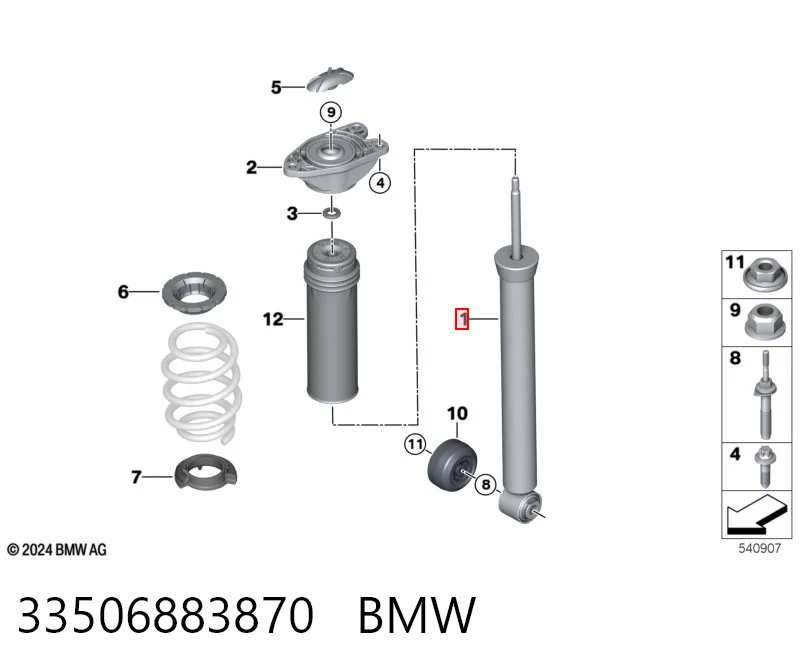 Amortiguadores traseros PLUS AFTERMARKET 213773
