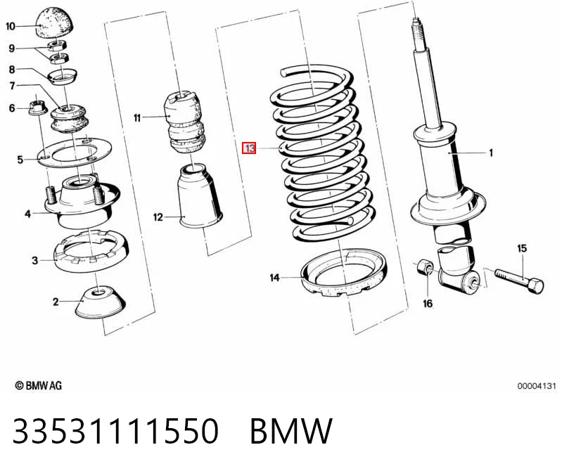 33531111550 BMW