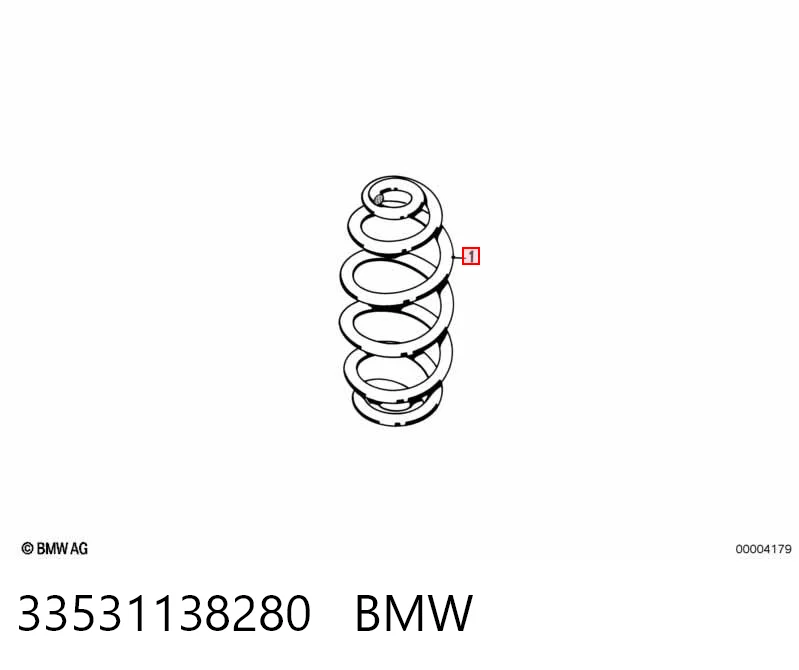 Muelle para BMW 3 E36