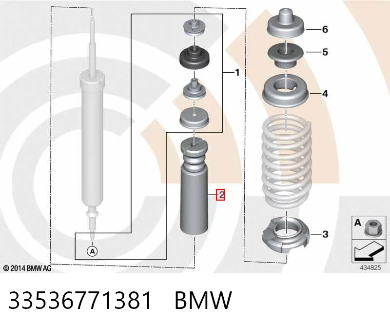 Comprar Topes de suspensión & guardapolvo amortiguador X1  E84