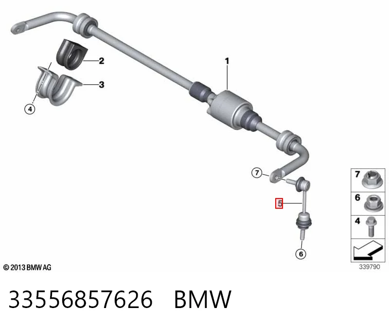 Soporte estabilizador BMW X5  desde 19,39 €