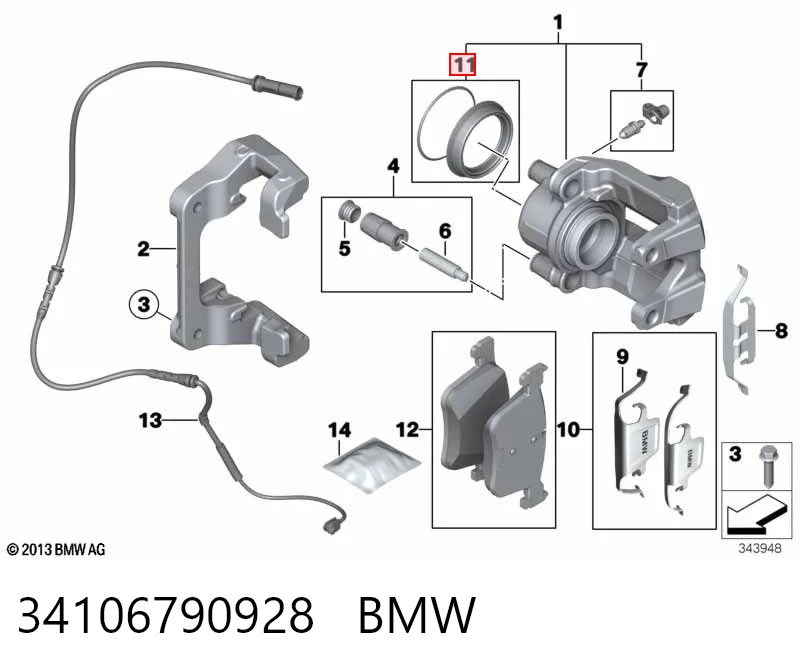 34106790928 BMW