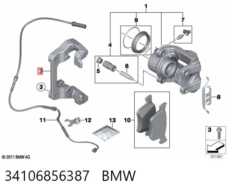 34106856387 BMW
