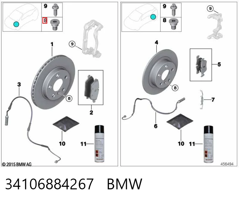 34106884267 BMW