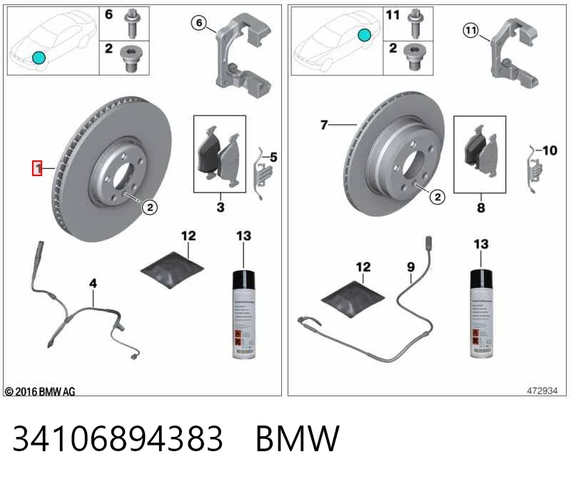 34106894383 BMW
