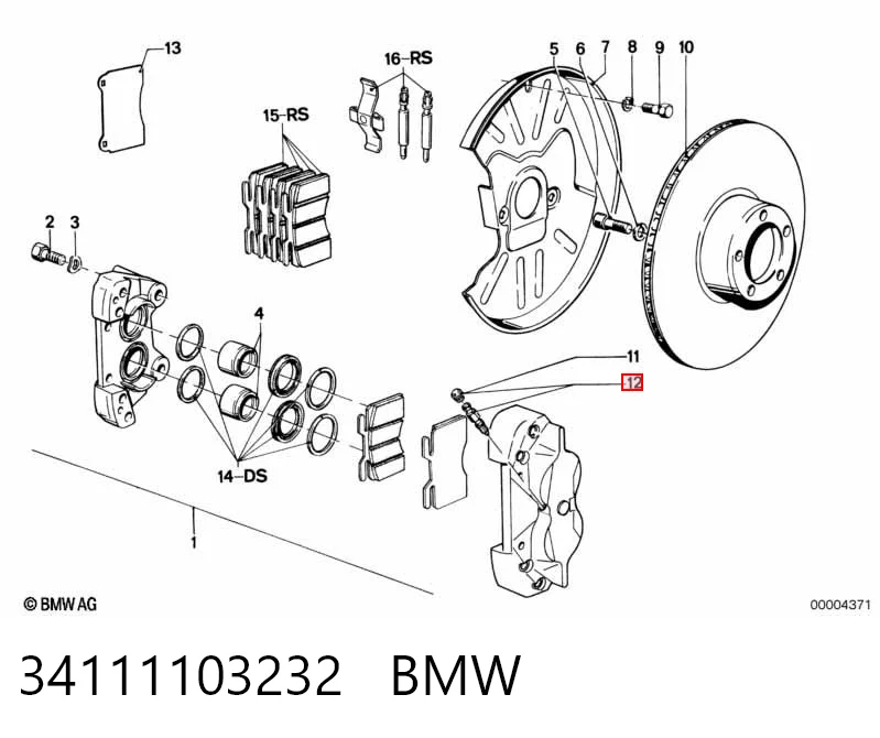 34111103232 BMW