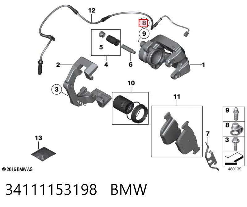 34111153198 BMW
