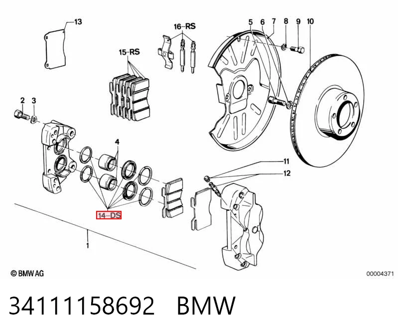 34111158692 BMW