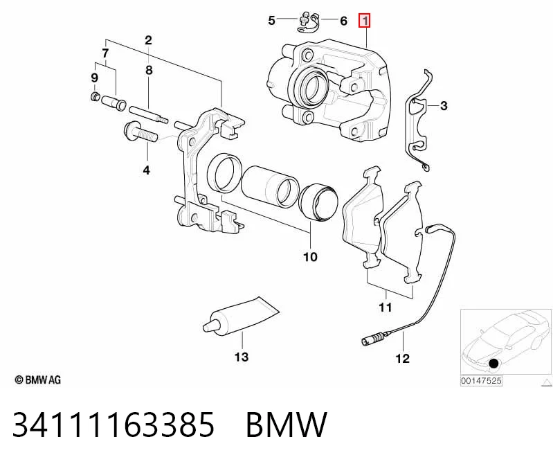 34111163385 BMW