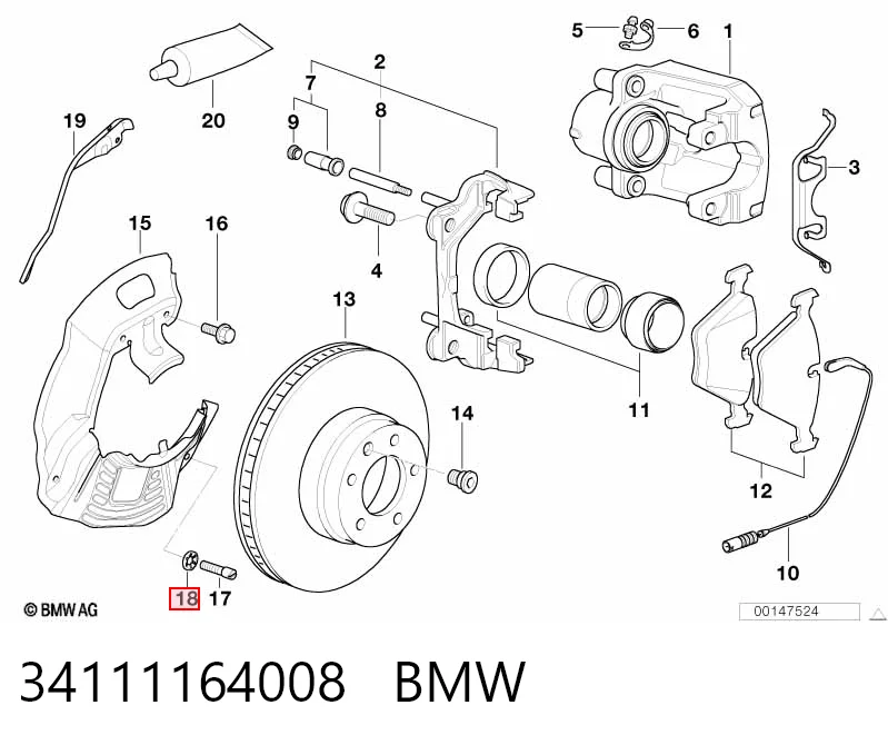 34111164008 BMW