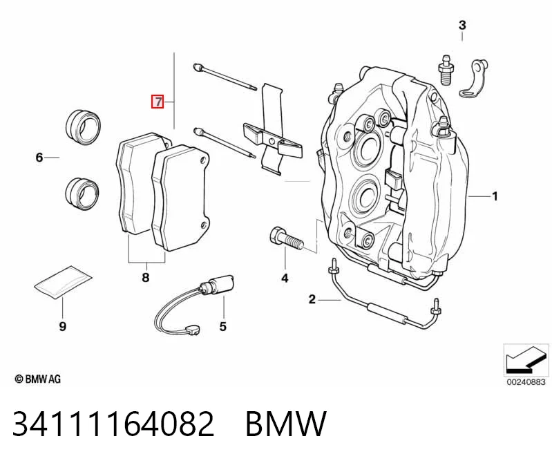 34111164082 BMW